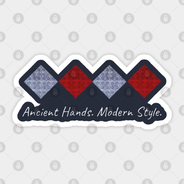 Ancient Heart. Modern Style. Sticker by Pimcolle